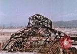Image of destructed building Hiroshima Japan, 1946, second 60 stock footage video 65675042168