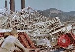 Standbild Stahlrahmenkonstruktion Nagasaki Japan, 1946, aus Sekunde 35 historischem Filmmaterial Videoclip 65675042181