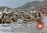 Image of fire truck trapped Nagasaki Japan, 1946, second 3 stock footage video 65675042182