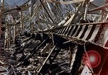 Image of fire truck trapped Nagasaki Japan, 1946, second 13 stock footage video 65675042182