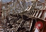Image of fire truck trapped Nagasaki Japan, 1946, second 25 stock footage video 65675042182