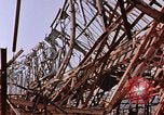 Image of steel beam structure Nagasaki Japan, 1946, second 3 stock footage video 65675042183