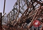 Image of steel beam structure Nagasaki Japan, 1946, second 6 stock footage video 65675042183