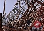 Image of steel beam structure Nagasaki Japan, 1946, second 7 stock footage video 65675042183