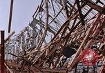 Image of steel beam structure Nagasaki Japan, 1946, second 8 stock footage video 65675042183