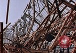 Image of steel beam structure Nagasaki Japan, 1946, second 14 stock footage video 65675042183