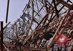 Image of steel beam structure Nagasaki Japan, 1946, second 15 stock footage video 65675042183