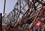 Image of steel beam structure Nagasaki Japan, 1946, second 16 stock footage video 65675042183
