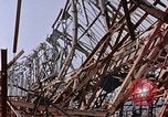 Image of steel beam structure Nagasaki Japan, 1946, second 18 stock footage video 65675042183