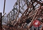 Image of steel beam structure Nagasaki Japan, 1946, second 19 stock footage video 65675042183