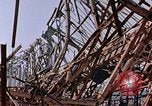 Image of steel beam structure Nagasaki Japan, 1946, second 20 stock footage video 65675042183