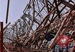 Image of steel beam structure Nagasaki Japan, 1946, second 21 stock footage video 65675042183