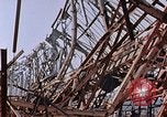 Image of steel beam structure Nagasaki Japan, 1946, second 23 stock footage video 65675042183