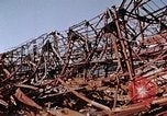Image of steel beam structure Nagasaki Japan, 1946, second 33 stock footage video 65675042183