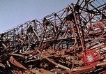 Image of steel beam structure Nagasaki Japan, 1946, second 38 stock footage video 65675042183