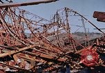 Image of steel beam structure Nagasaki Japan, 1946, second 49 stock footage video 65675042183
