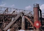 Image of collapsed metal stack Nagasaki Japan, 1946, second 8 stock footage video 65675042187