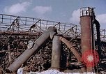 Image of collapsed metal stack Nagasaki Japan, 1946, second 20 stock footage video 65675042187