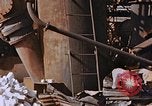 Image of collapsed metal stack Nagasaki Japan, 1946, second 22 stock footage video 65675042187