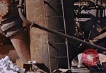 Image of collapsed metal stack Nagasaki Japan, 1946, second 23 stock footage video 65675042187