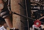 Image of collapsed metal stack Nagasaki Japan, 1946, second 24 stock footage video 65675042187