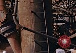 Image of collapsed metal stack Nagasaki Japan, 1946, second 25 stock footage video 65675042187