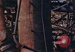 Image of collapsed metal stack Nagasaki Japan, 1946, second 28 stock footage video 65675042187