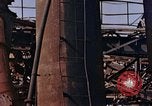 Image of collapsed metal stack Nagasaki Japan, 1946, second 30 stock footage video 65675042187