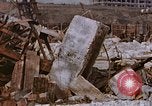 Image of collapsed metal stack Nagasaki Japan, 1946, second 44 stock footage video 65675042187