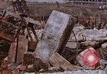 Image of collapsed metal stack Nagasaki Japan, 1946, second 45 stock footage video 65675042187