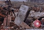Image of collapsed metal stack Nagasaki Japan, 1946, second 56 stock footage video 65675042187