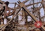 Image of collapsed metal stack Nagasaki Japan, 1946, second 60 stock footage video 65675042187