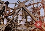 Image of collapsed metal stack Nagasaki Japan, 1946, second 61 stock footage video 65675042187