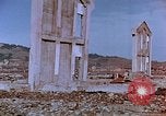 Image of rubble cleared after atomic bomb explosion Nagasaki Japan, 1946, second 41 stock footage video 65675042193