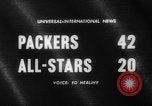 Image of Green Bay Packers Chicago Illinois USA, 1962, second 1 stock footage video 65675042223