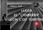 Image of British liner Canberra New York United States USA, 1962, second 5 stock footage video 65675042224