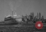 Image of British liner Canberra New York United States USA, 1962, second 10 stock footage video 65675042224