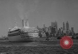Image of British liner Canberra New York United States USA, 1962, second 11 stock footage video 65675042224