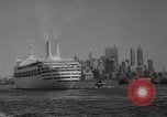 Image of British liner Canberra New York United States USA, 1962, second 12 stock footage video 65675042224