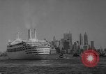 Image of British liner Canberra New York United States USA, 1962, second 13 stock footage video 65675042224