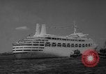 Image of British liner Canberra New York United States USA, 1962, second 15 stock footage video 65675042224