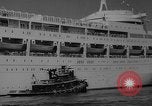 Image of British liner Canberra New York United States USA, 1962, second 35 stock footage video 65675042224