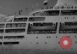 Image of British liner Canberra New York United States USA, 1962, second 37 stock footage video 65675042224