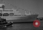 Image of British liner Canberra New York United States USA, 1962, second 47 stock footage video 65675042224