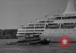 Image of British liner Canberra New York United States USA, 1962, second 49 stock footage video 65675042224