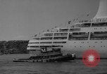 Image of British liner Canberra New York United States USA, 1962, second 50 stock footage video 65675042224