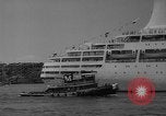 Image of British liner Canberra New York United States USA, 1962, second 51 stock footage video 65675042224