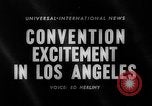 Immagine di 1960 Convenzione Democratica Los Angeles California USA, 1960, secondo 1 filmato di repertorio 65675042232