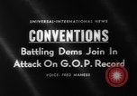 Image of Democratic convention 1960 candidates Los Angeles California USA, 1960, second 6 stock footage video 65675042238