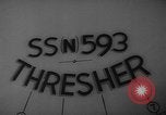 Image of United States submarine Thresher Portsmouth New Hampshire USA, 1960, second 45 stock footage video 65675042240